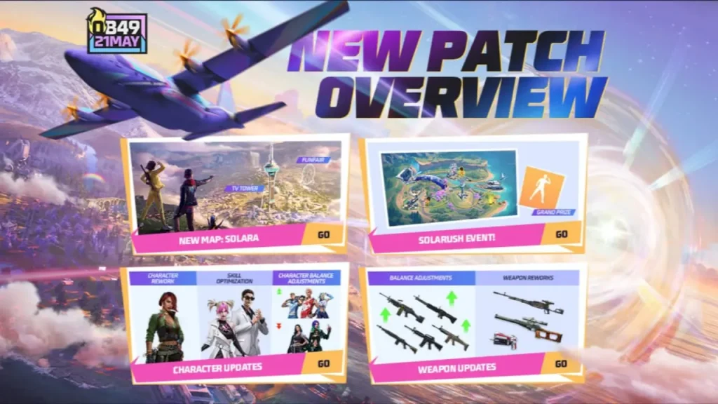 Free Fire OB49 New Update Download APK OBB Latest Version