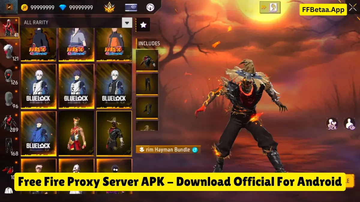 Free Fire Proxy Server Download VIP APK For Android (Official) 2025