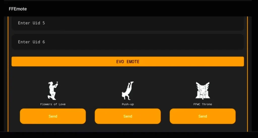 How To Use Free Fire Emote Bot V1 App?