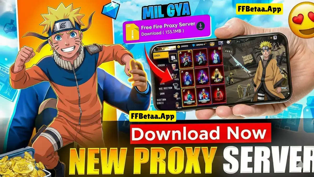 VIP Proxy Server Download APK OB51 (Free Fire) For Android 2025