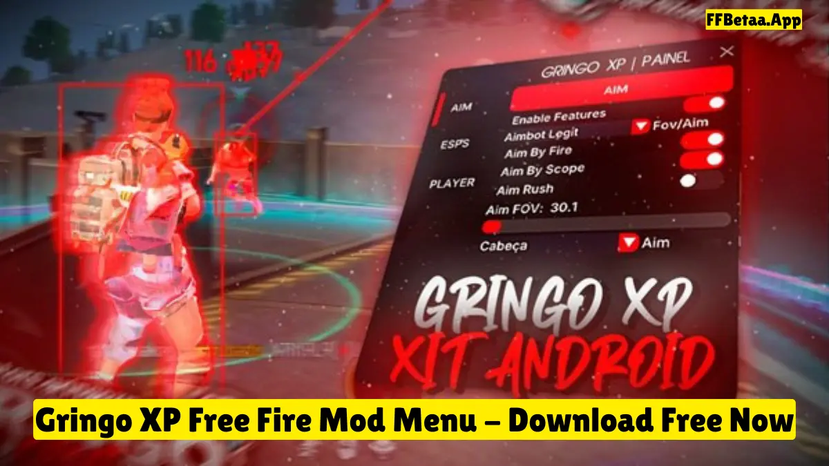 Gringo XP Download v153 (Free Fire Mod Menu) For Android