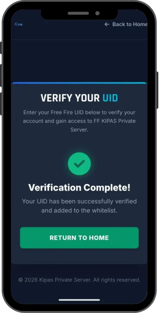 Step-by-step Guide To Verify FF Kipas My ID To Unlock Everything