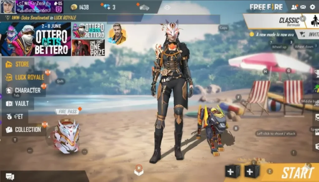 Key Features of Old Free Fire (Classic Version)