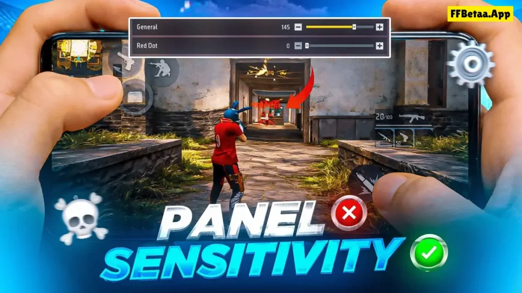 Key Features Of Painel Freestyle One-tap Headshots App: Custom Sensitivity Settings