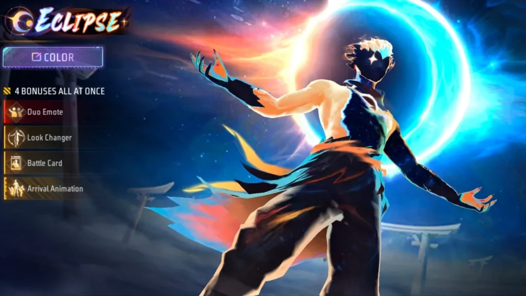 Free Fire Max Eclipse Rise: Special Rewards