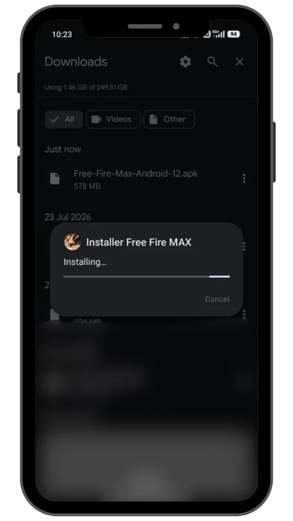 Free Fire Max Android 12 Installation Guide