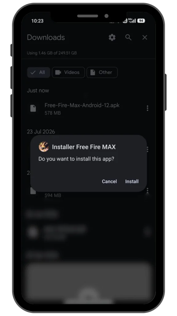 Free Fire Max Android 12 Installation Guide